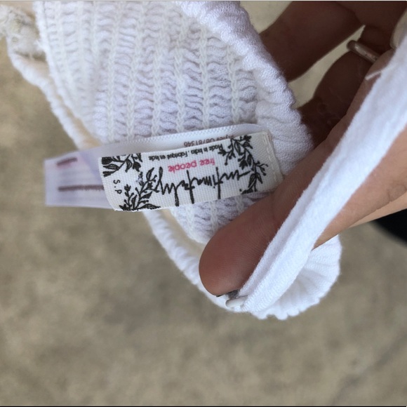 Free People white top - Picture 3 of 3